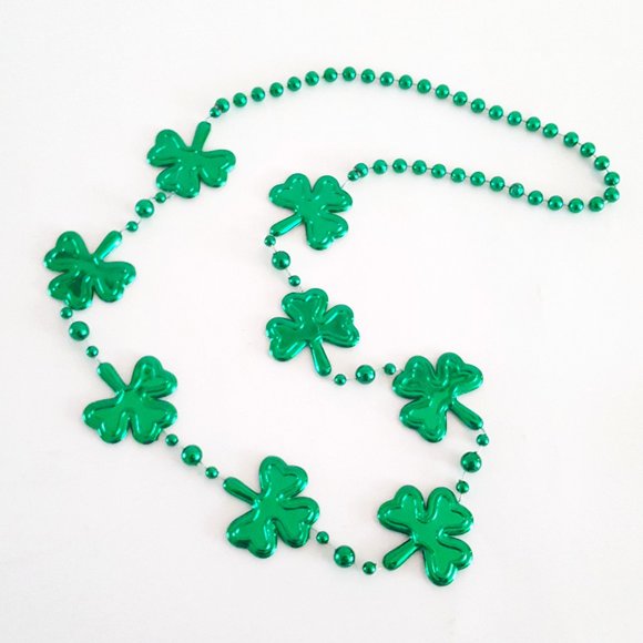 Shamrock Necklace St. Patrick's Day - Picture 1 of 8
